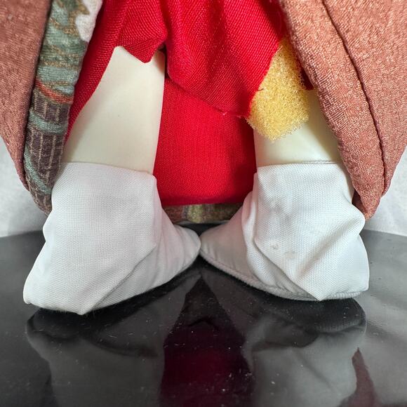 Vintage Japanese Traditional Ichimatsu Doll 16" Standing Kimono Bisque Porcelain - Picture 8 of 13